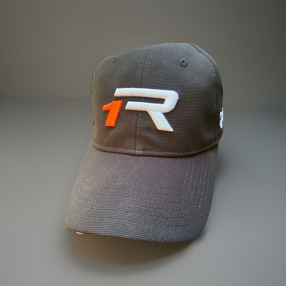 TaylorMade 1R Logo Golf Club Driver Black Hat Cap Strapback Embroidered NWOT